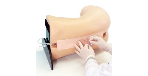 Entrenador de punción lumbar y maniquí de práctica con aguja epidural MW3 de Kyoto Kagaku