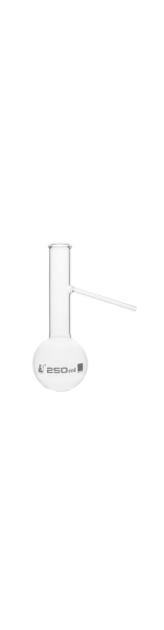 matraz-de-destilacion-con-brazo-lateral-250-ml-vidrio-de-borosilicato-fondo-redondo-borde-moldeado-ch0416b-de-eisco-labs